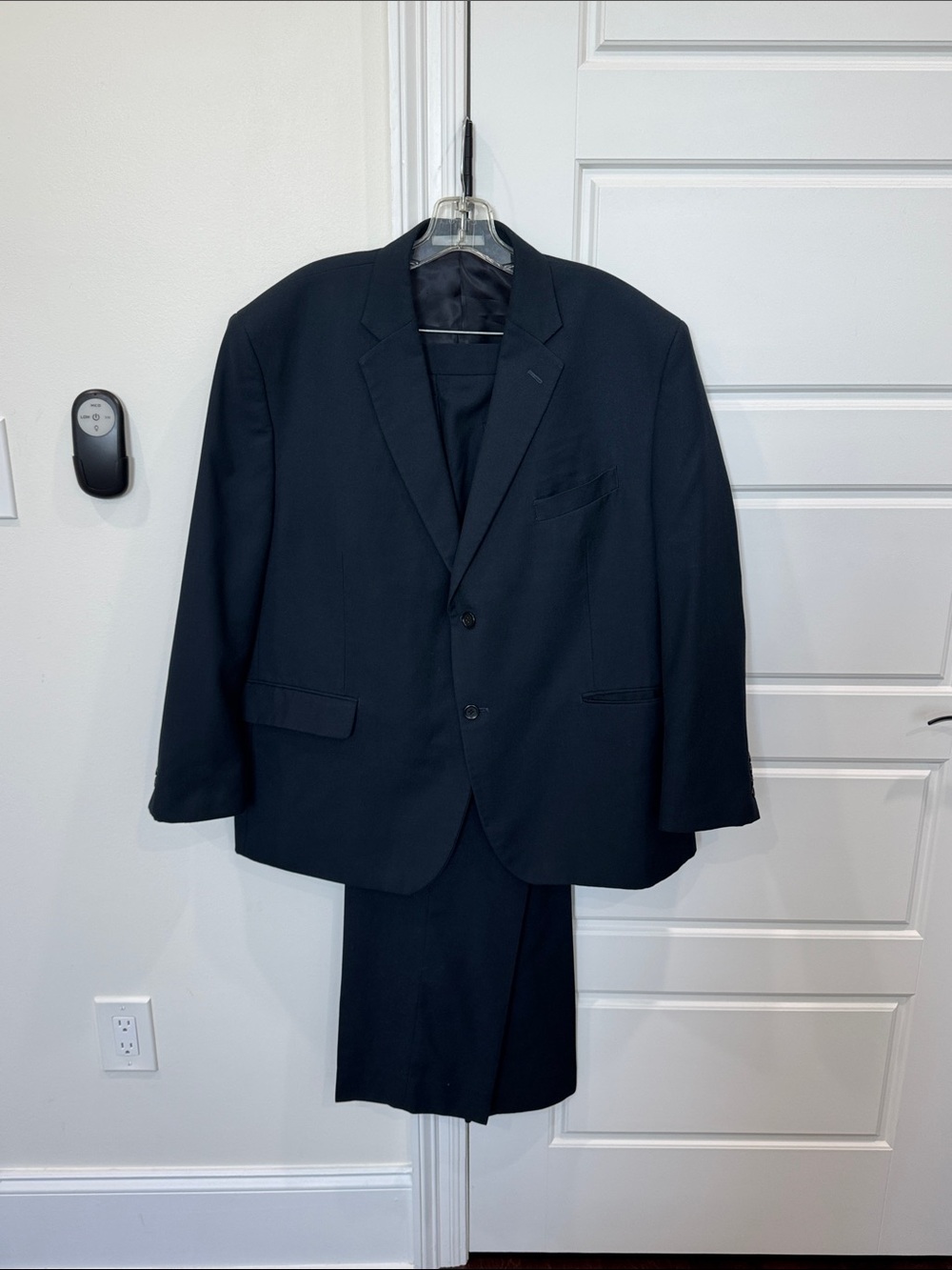 Michael Kors Men’s 2-Piece Suit Navy Blue Business Church Wedding Blazer Pants